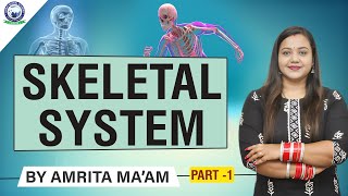 SSC CGL  Skeletal System  Biology  Part  1  By Amrita Maam khanglobalstudiesLecture [upl. by Phebe]