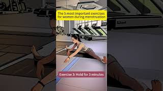 The 5 most important exercises for women during menstruationshortsreducebellyfat bellyfatloss [upl. by Warms]