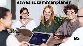 Problem Lösung bzw Etwas zusammenplanen  eine Seniorenreise organisieren B2 B1 تنظيم رحلة [upl. by Dielle]