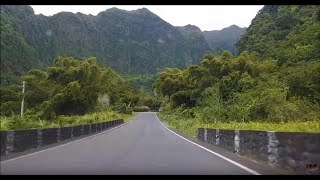 Ile de la Réunion ROUTE DE SALAZIE 🚗🌳살라찌 길 🚗🌳 [upl. by Atinaujnas]