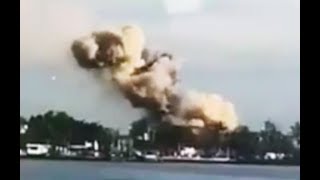 Fire hits Sangley Point Naval Ordnance Depot in Cavite [upl. by Ayatnahs]