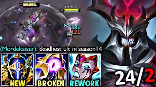 NEW MORDEKAISER BUILD IS BROKEN [upl. by Nnylrac721]