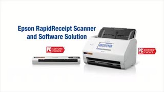 Epson RapidReceipt® Scanners  Easy Receipt Scanning [upl. by Adnohsak]