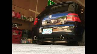 Mk4 Vw R32 3” exhaust [upl. by Aneis]