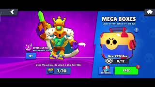 Brawl stars Mega box opening brawlstars viral video viralvideo [upl. by Aisemaj62]