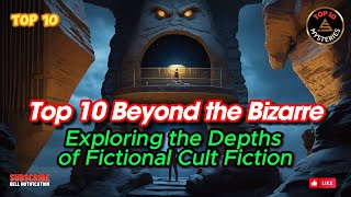 Top 10 Beyond the Bizarre Exploring the Depths of Fictional Cult Fiction  Top10 [upl. by Feetal]