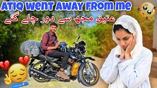 Atiq went away from me 😭  عتيق مجھ سے دور چلے گئے  Daily Vlog  Kv Family [upl. by Lerraj]