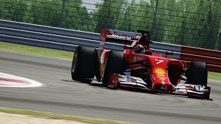 Assetto Corsa F1 2014 Raikkönen Onboard Silverstone [upl. by Gent151]