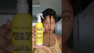 USING The Marc Anthony Leave In Conditioner For defined Curls [upl. by Stalder]