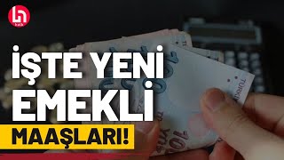 Emeklinin kök maaş hesabı nasıl oldu İşte yeni maaşlar [upl. by Clemens]