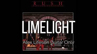 Rush  Limelight Alex Lifeson Guitar Only [upl. by Kalmick931]