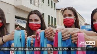 SUCCESSO PER LA GRANFONDO IL VINCITORE «FINALMENTE SIAMO RIPARTITI»  18072021 [upl. by Tacye249]