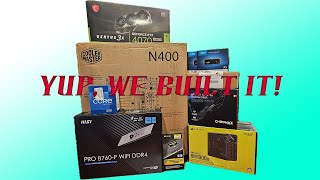 We prebuilt thisnow lets actually build it [upl. by Franek495]