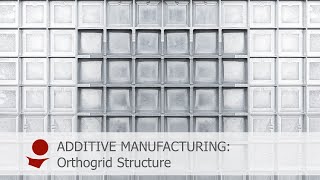 Additive Manufacturing  Orthogrid with Cold Spray [upl. by Adiol]