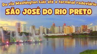 Giro até a rodoviária de São José do Rio Preto [upl. by Ruenhs]