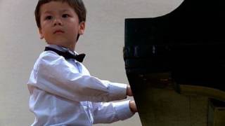 3year Old Piano Prodigy Richard Hoffmann [upl. by Celeski741]