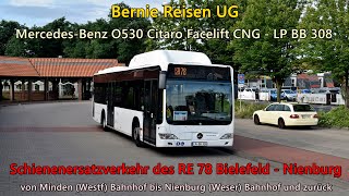 Sound Bus MercedesBenz O530 Citaro Facelift CNG von Bernie Reisen UG  LP BB 308 Voith [upl. by Milewski455]