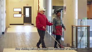 Step 1 Introduction to Sighted Guide  VLRC [upl. by Norvell]