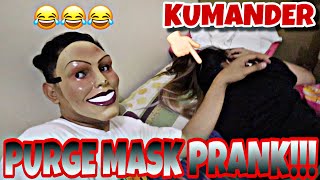 PURGE MASK PRANK SINUNTOK AKO SA MUKA [upl. by Zapot]