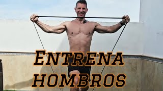 Día de Poner los hombros FUERTES con bandas [upl. by Scever]