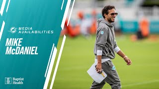 Coach Mike McDaniel meets with the media  Miami Dolphins [upl. by Carboni]