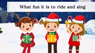 Jingle Bells Christmas Song Nursery Rhymeskidslearning [upl. by Icken583]