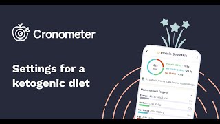 Cronometer Settings For A Ketogenic Diet [upl. by Laehpar]