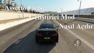 Assetto Corsa  Content Manager Geliştirici Mod Nasıl Aktifleştirilir ve Araba Nasıl Güçlendirilir [upl. by Stanleigh]