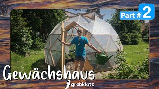 Gewächshaus 🍅 🌶 🥒 🍓aus alten Paletten  Selbstbau Teil 2 [upl. by Eda]