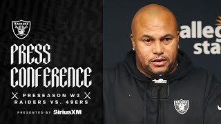 Coach Pierce Postgame Presser  82324  Preseason Week 3  NFL [upl. by Ihpen]