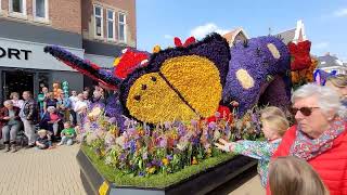 Dutch flower Parade  Bloemencorso Bollenstreek Netherlands [upl. by Aek]