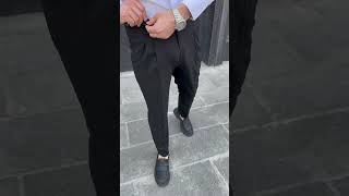 Штаны классические мужские черные Shoplime одяг fashion mensfashion [upl. by Herzberg]