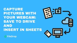 Take Photos with your Webcam Save to Google Drive and insert in Google Sheets [upl. by Ollayos]