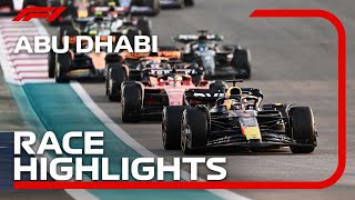 Race Highlights  2023 Abu Dhabi Grand Prix [upl. by Kind]