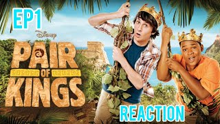 Pair of Kings  Reaction  Season 1 Episode 1 quotReturn of the Kings Part 1quot [upl. by Eerok]