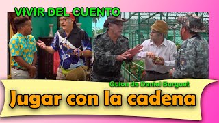 Vivir del Cuento “JUGAR CON LA CADENA” Estreno 31 julio 2023 Pánfilo Humor cubano [upl. by Nilved]