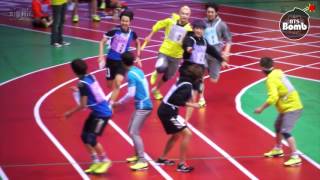 BANGTAN BOMB a 400meter relay race  아육대 [upl. by Karilynn]