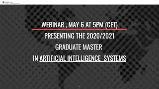 Presentation of the Master in Artificial Intelligence Systems [upl. by Pammy]