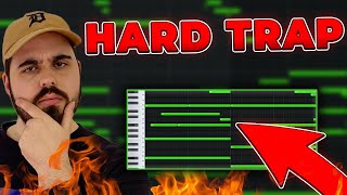 HOW TO MAKE HARD HITTING TRAP BEATSMELODIES IN FL STUDIO [upl. by Geesey]