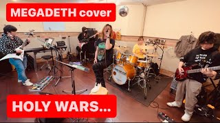 HOLY WARS  MEGADETH cover [upl. by Onitselec]