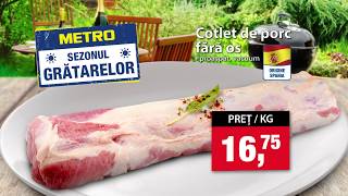 Cotlet de porc  Oferta METRO 2531052017 [upl. by Janey]