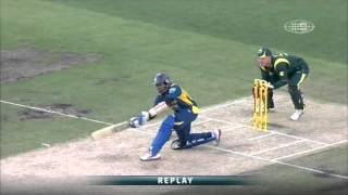 1st ODI AUS v SL  Match Wrap [upl. by Alfonzo593]