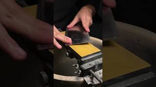 Rui Cleaver vs Weed fyp knife knifesharpening ray knifesharpener rui knives japaneseknives [upl. by Engedi280]