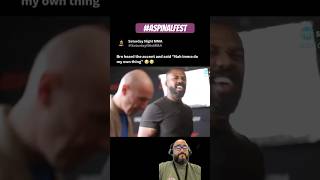 Jon Jones turns down interview with British journalist claiming it will be Aspinalfest ryboreacts [upl. by Lang402]