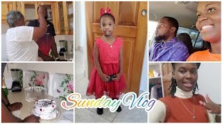 Sunday Vlog Luci Mom Surprised Him For His Birthday Going To Church [upl. by Thunell]