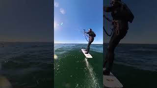 02 hydrofoil  North Sonar  insta 360x3  airush ultra 8  oct2024 [upl. by Llerrehc]