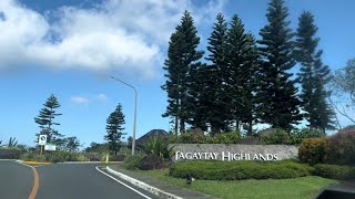 DRIVING TO TAGAYTAY HIGHLANDS  THE WOODLANDS TAGAYTAY  Beth Cabanero [upl. by Ticknor569]