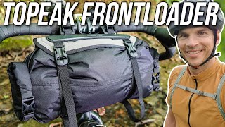 Topeak FRONTLOADER Lenkertasche 👉🚲 praktische HarnessBikepackingLenkerrolle [upl. by Easter]