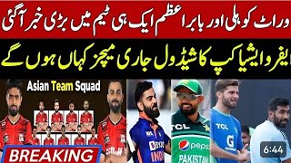 Big Breaking Virat Kohli amp Baber Azam Paly Same Team  AfroAsia Cup [upl. by Luby]