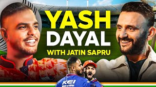 Roaring with the Lions  Yash Dayal on MS Dhoni Virat Kohli amp IPL Auction  Jatin Sapru [upl. by Ariamo]